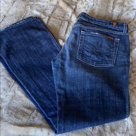 7 for all Mankind jeans size 32 gently used - Picture 2 of 5